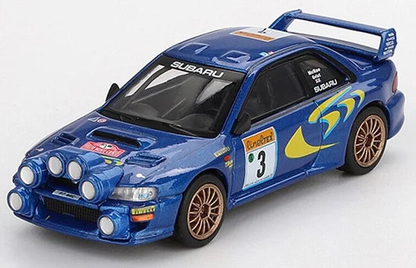 Subaru Impreza WRC98 1998 Rally Monte-Carlo 3rd Place #3 BL 1:64