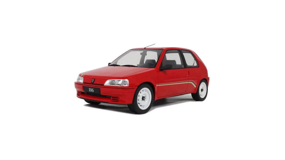 Peugeot 106 Ph.1 Rallye Red, 1993 OttOmobile 1:12
