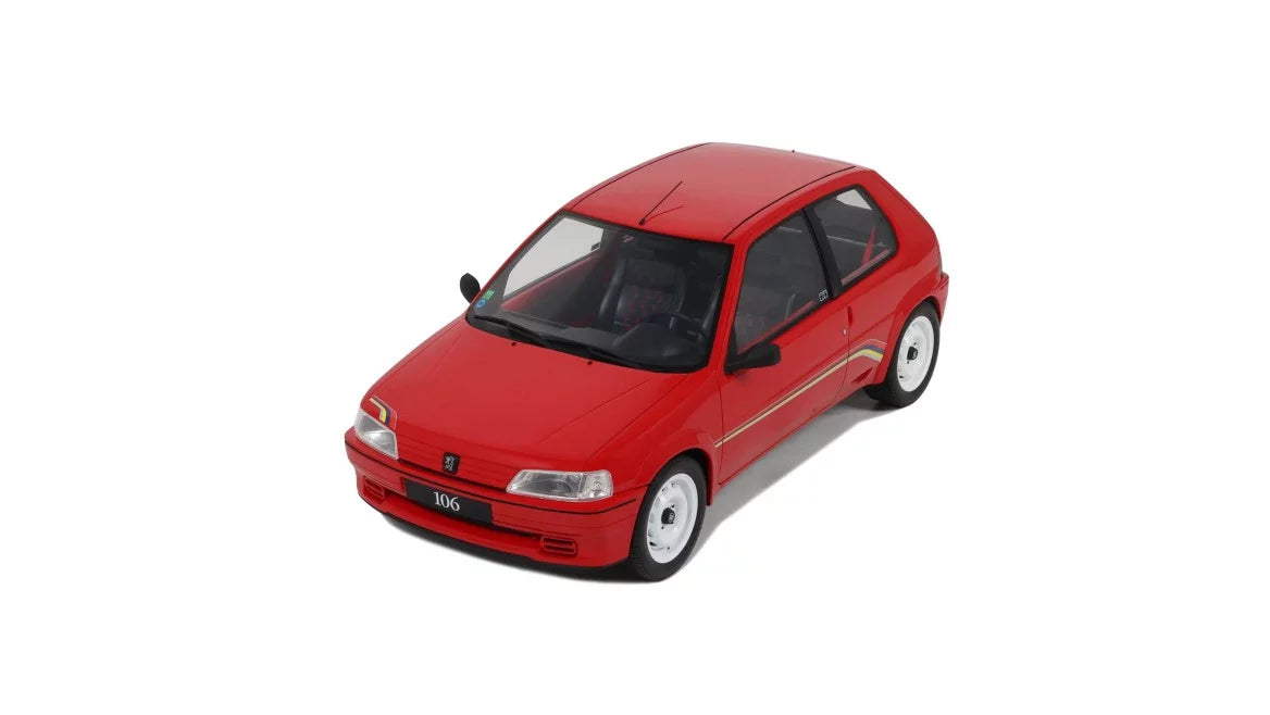 Peugeot 106 Ph.1 Rallye Red, 1993 OttOmobile 1:12