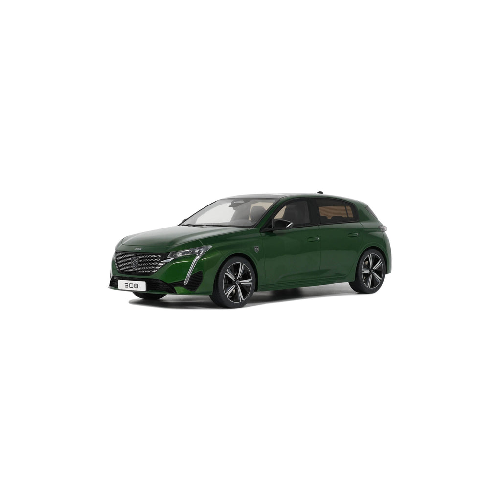Peugeot 308 GT '22, groen (Olive green) 1:18