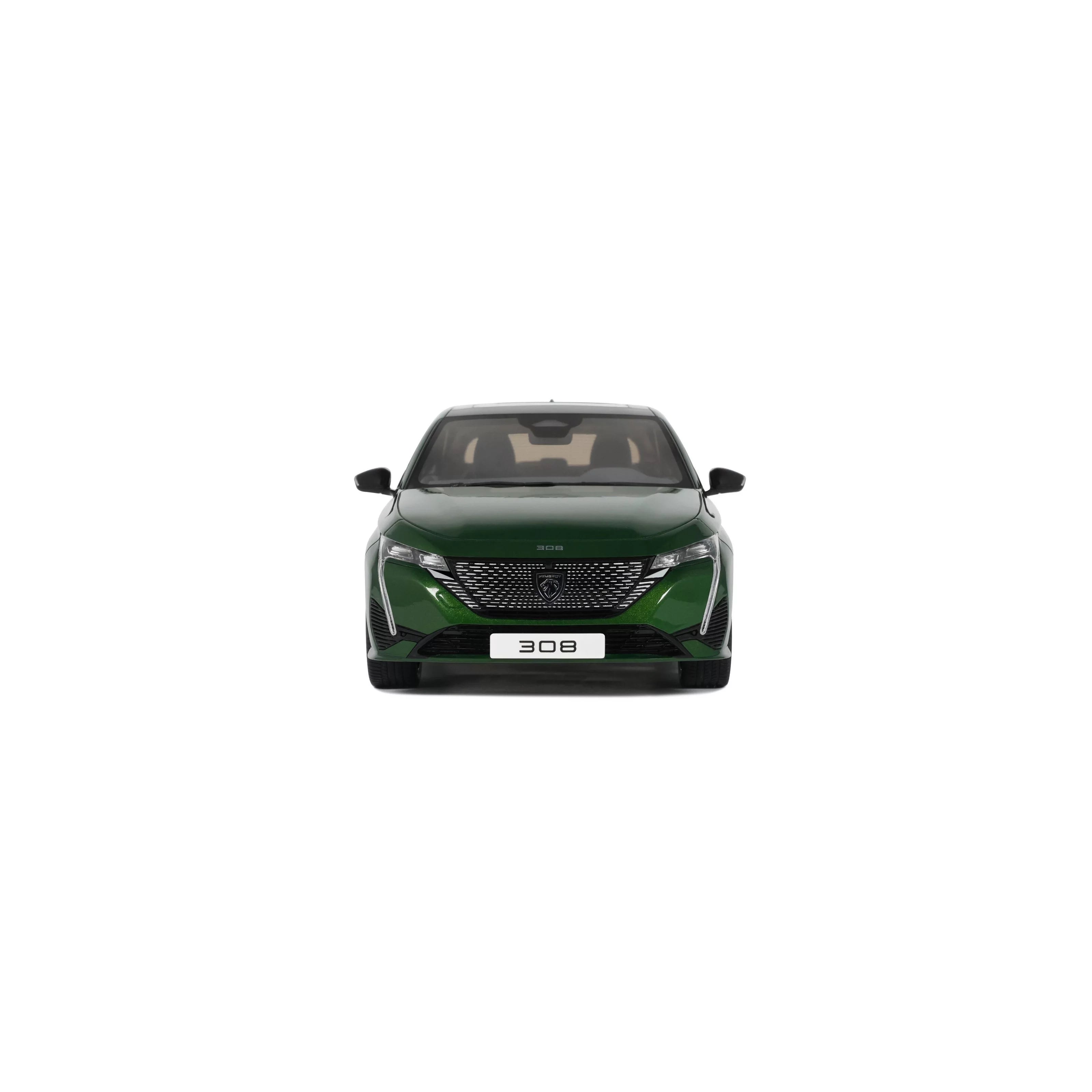 Peugeot 308 GT '22, groen (Olive green) 1:18
