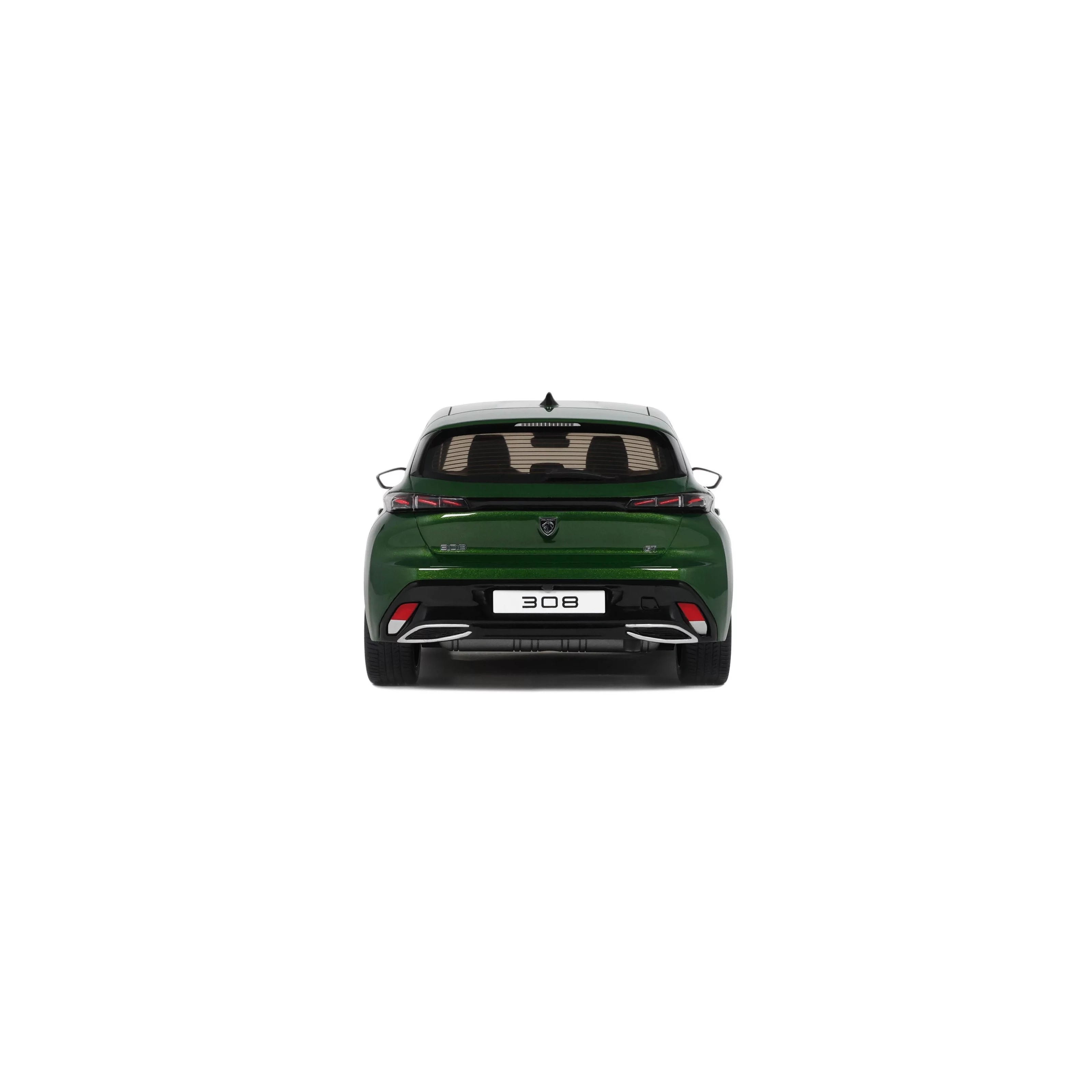 Peugeot 308 GT '22, groen (Olive green) 1:18