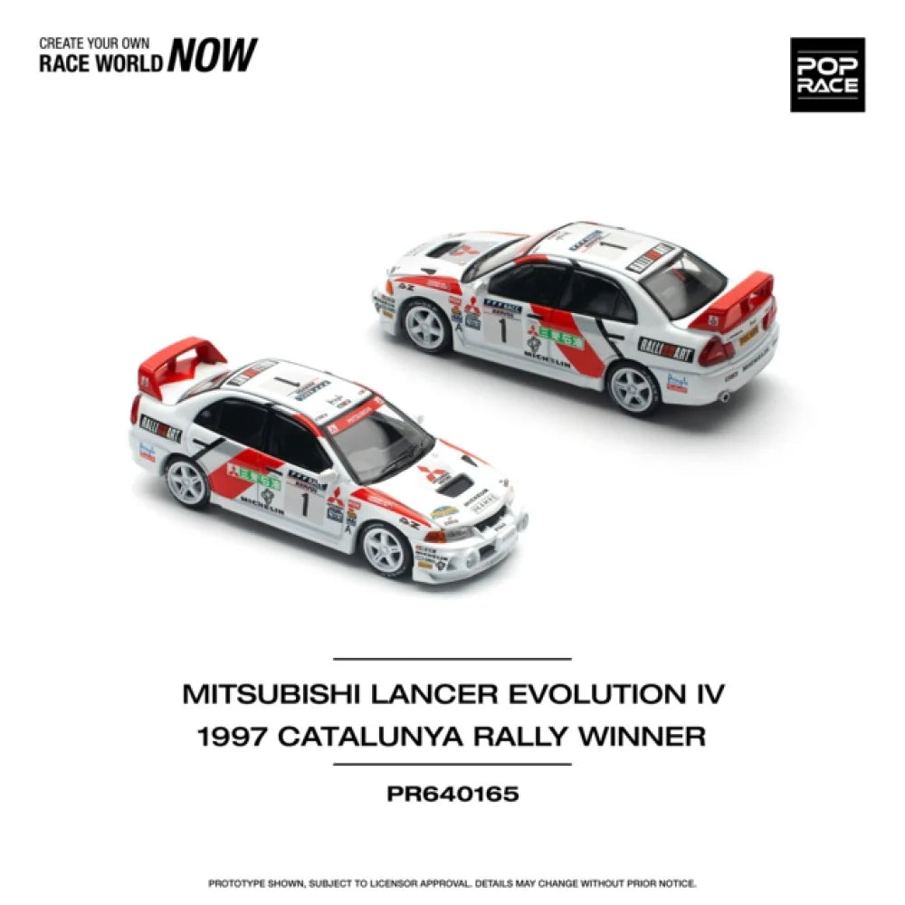Mitsubishi Lancer Evolution IV Winner Rally Catalunya 1997 1:64