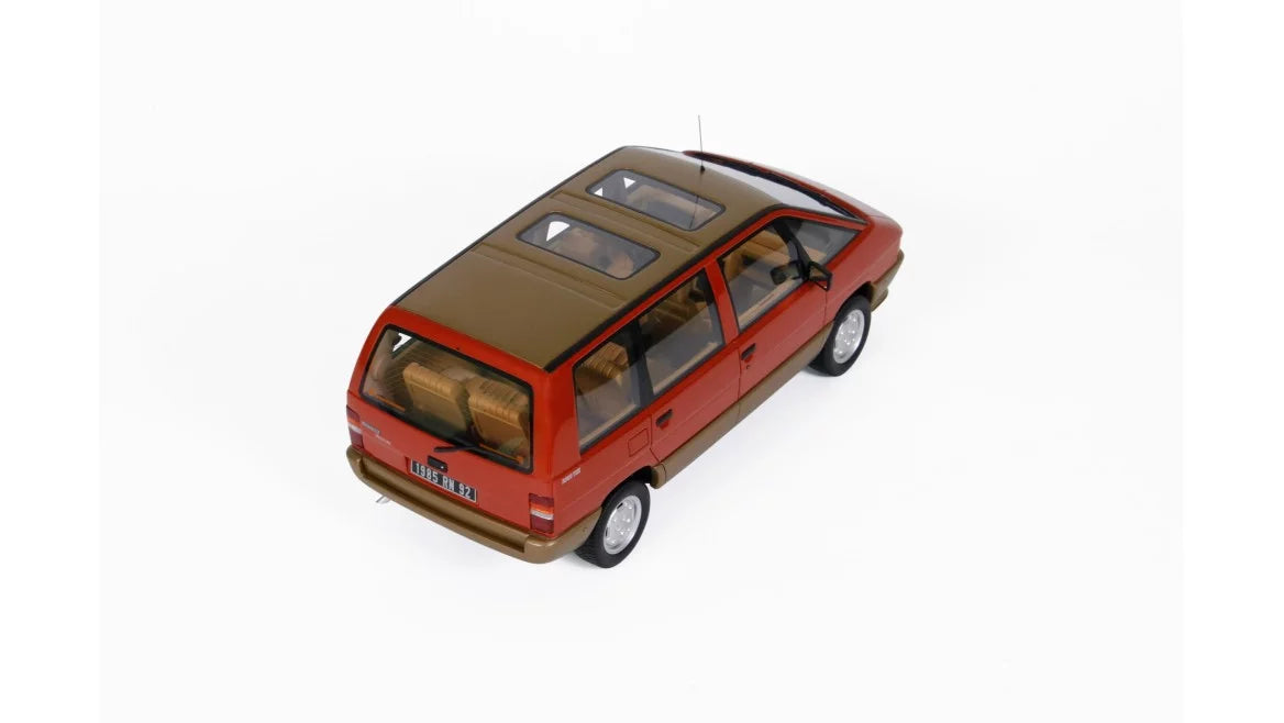 RENAULT ESPACE 2000 TSE ROUGE CORNALINE 1984 1:18