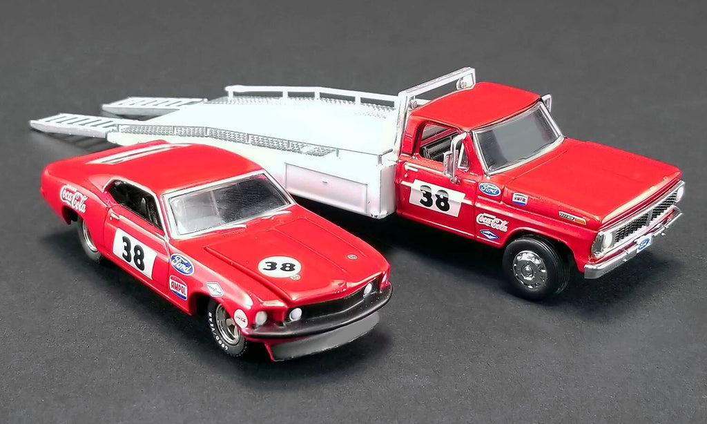 Allan Moffat Mustang & Ford F-350 Ramp Truck ACME 1:64