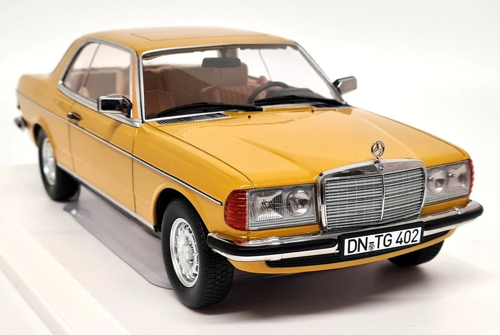 Mercedes 280CE 1980 Sahara Yellow 1:18 Norev