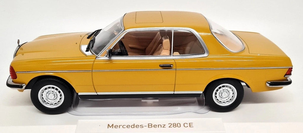 Mercedes 280CE 1980 Sahara Yellow 1:18 Norev