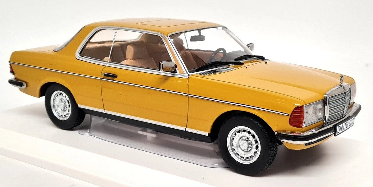 Mercedes 280CE 1980 Sahara Yellow 1:18 Norev