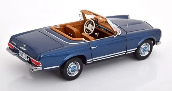 Mercedes 230SL , Blue, 1963, 1:18, Norev