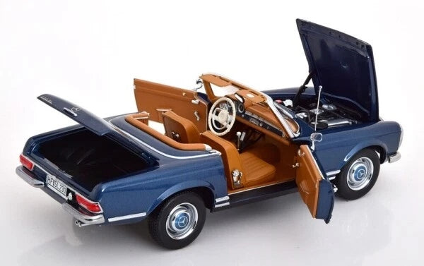 Mercedes 230SL , Blue, 1963, 1:18, Norev