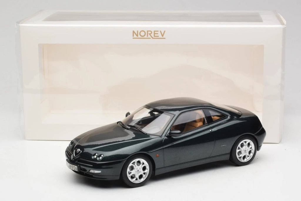 Alfa Romeo GTV 2001 Coventry Green Metallic 1:18 Norev