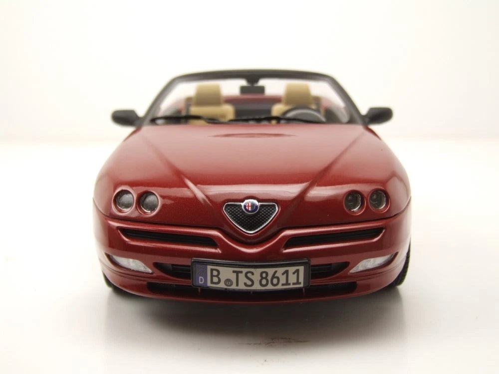 Alfa Romeo Spider 1999 Proteo Red metallic 1:18 Norev