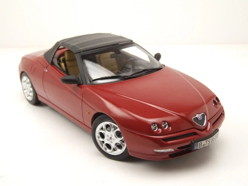 Alfa Romeo Spider 1999 Proteo Red metallic 1:18 Norev