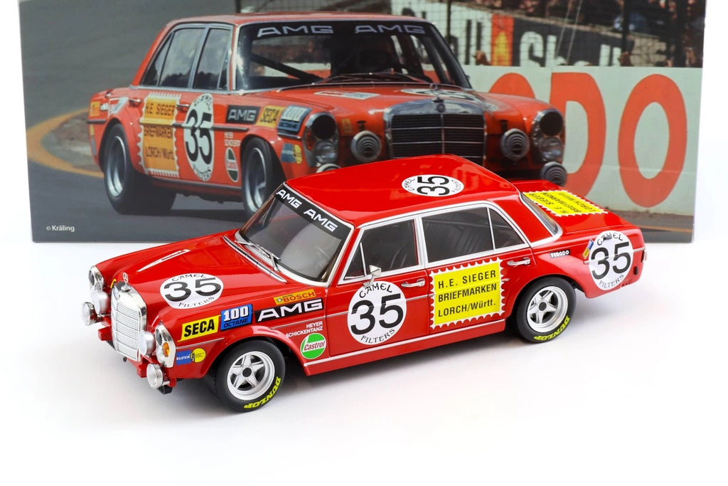 Mercedes 300SEL 6.3 AMG #35 Heyer/Schickentanz, 2e 24h Spa