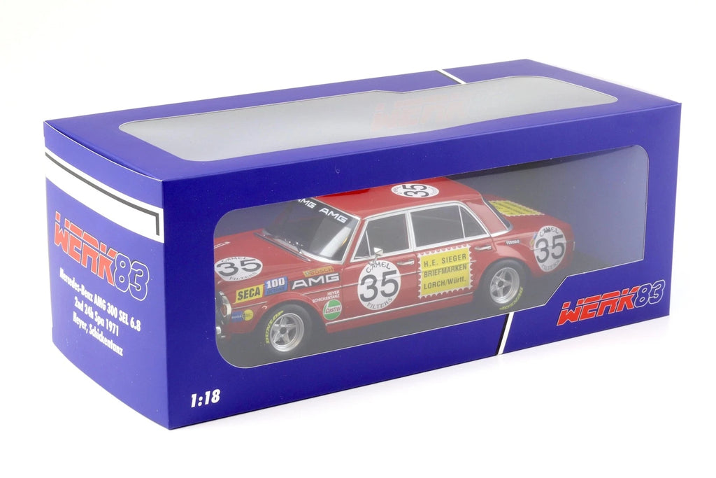 Mercedes 300SEL 6.3 AMG #35 Heyer/Schickentanz, 2e 24h Spa