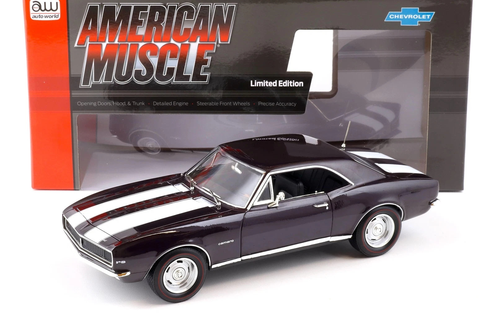 Chevy Camaro Z/28 Royal Plum White MCACN 1967