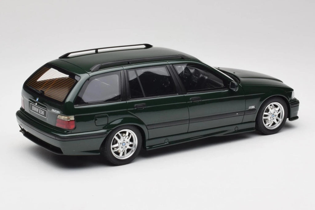 BMW E36 328i touring M Pack Fern Green 386 1997 1:18