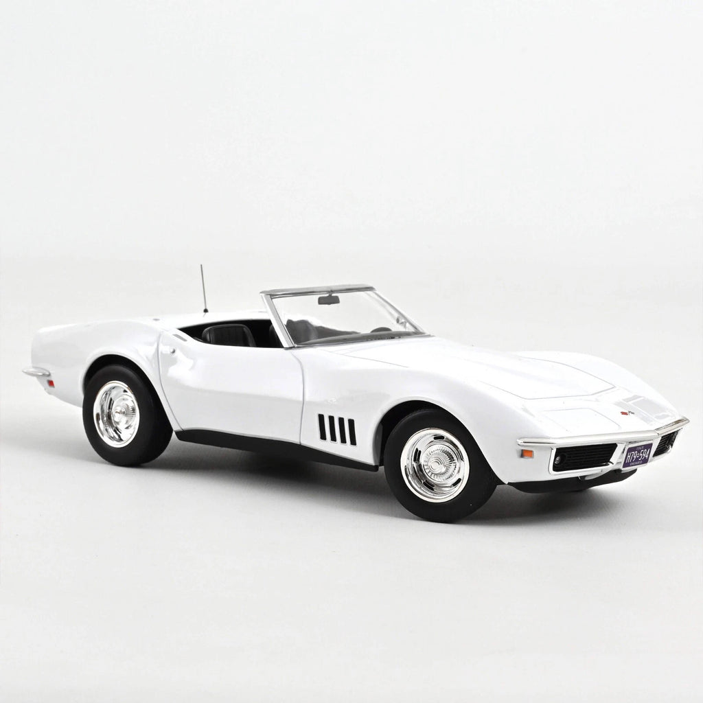 Chevrolet Corvette Convertible 1969 Can Am Wit - 1/18 Norev