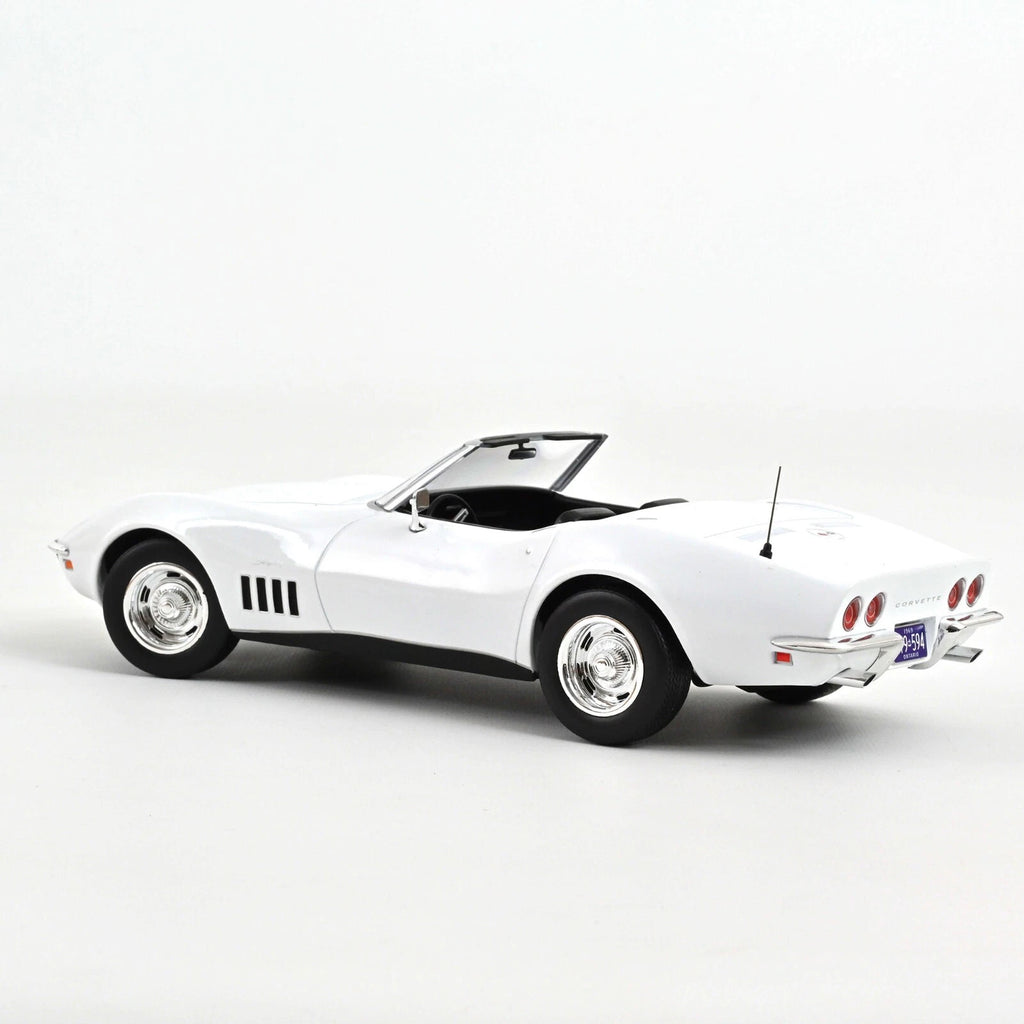 Chevrolet Corvette Convertible 1969 Can Am Wit - 1/18 Norev