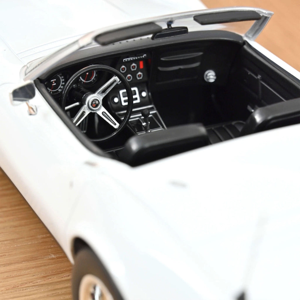 Chevrolet Corvette Convertible 1969 Can Am Wit - 1/18 Norev