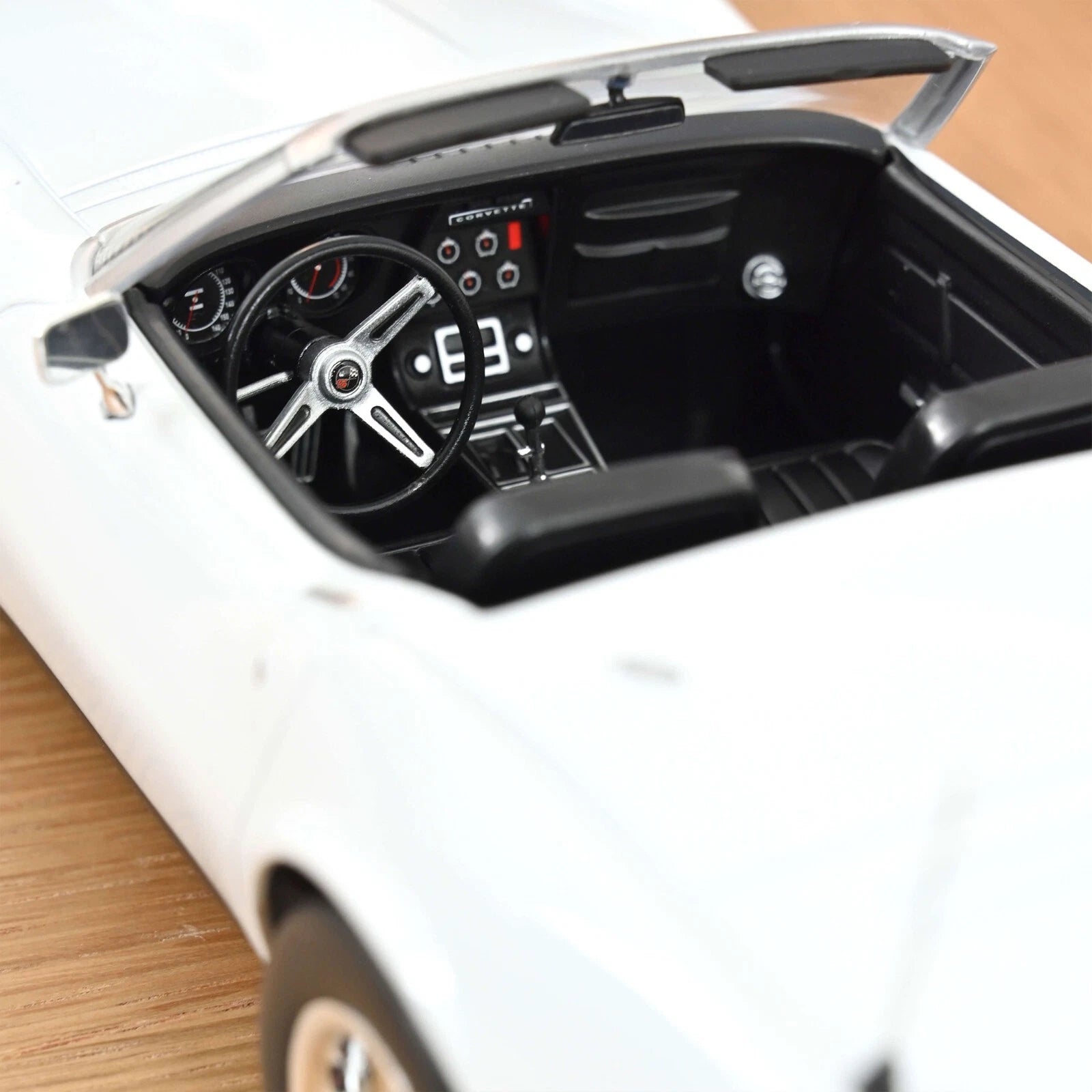 Chevrolet Corvette Convertible 1969 Can Am Wit - 1/18 Norev