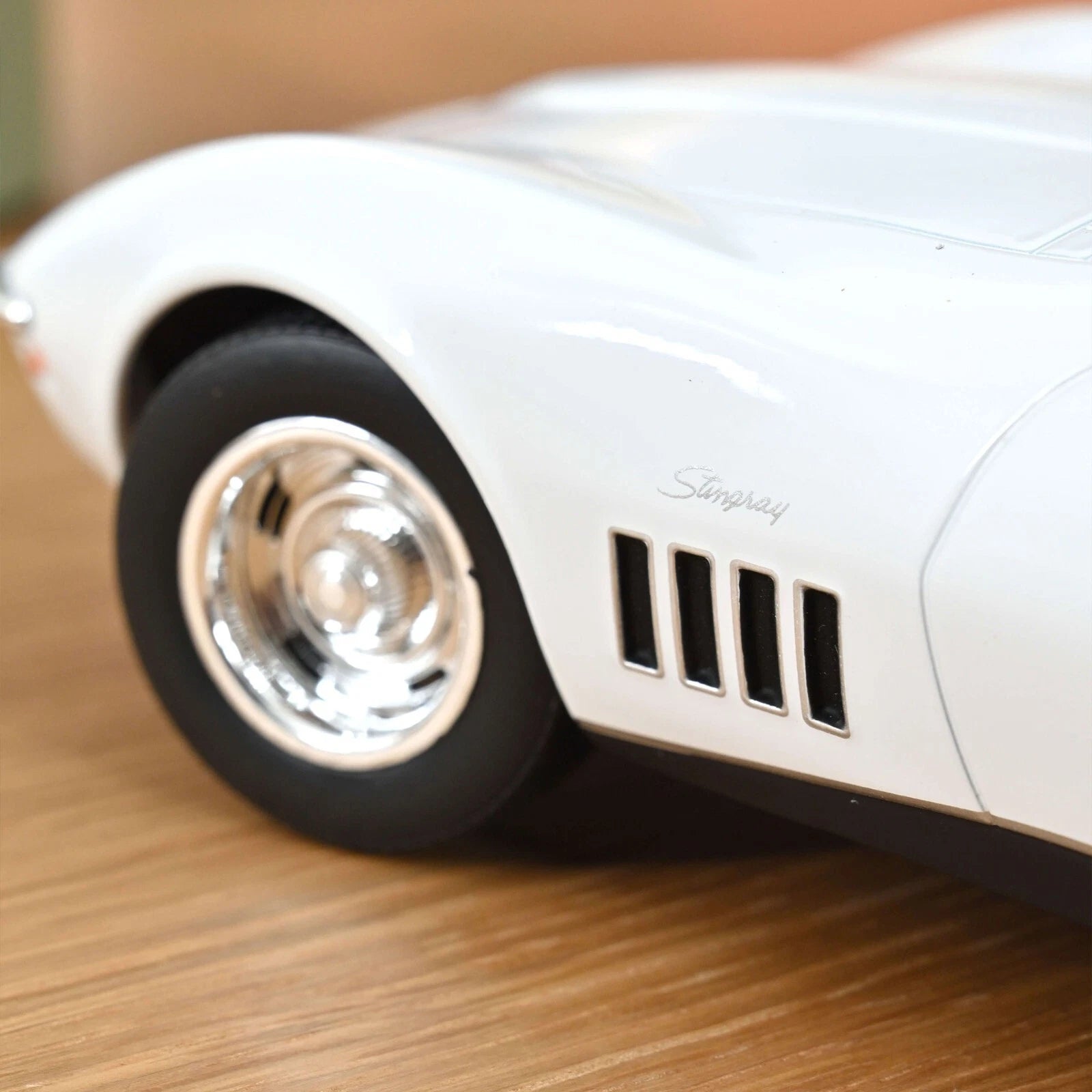 Chevrolet Corvette Convertible 1969 Can Am Wit - 1/18 Norev