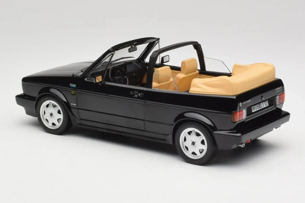 Volkswagen Golf I Cabriolet 1992 Zwart 1-18 Norev