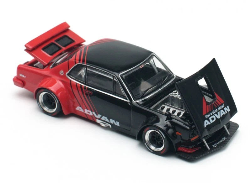 Skyline GT-R V8 Drift Hakosuka Advan 1:64