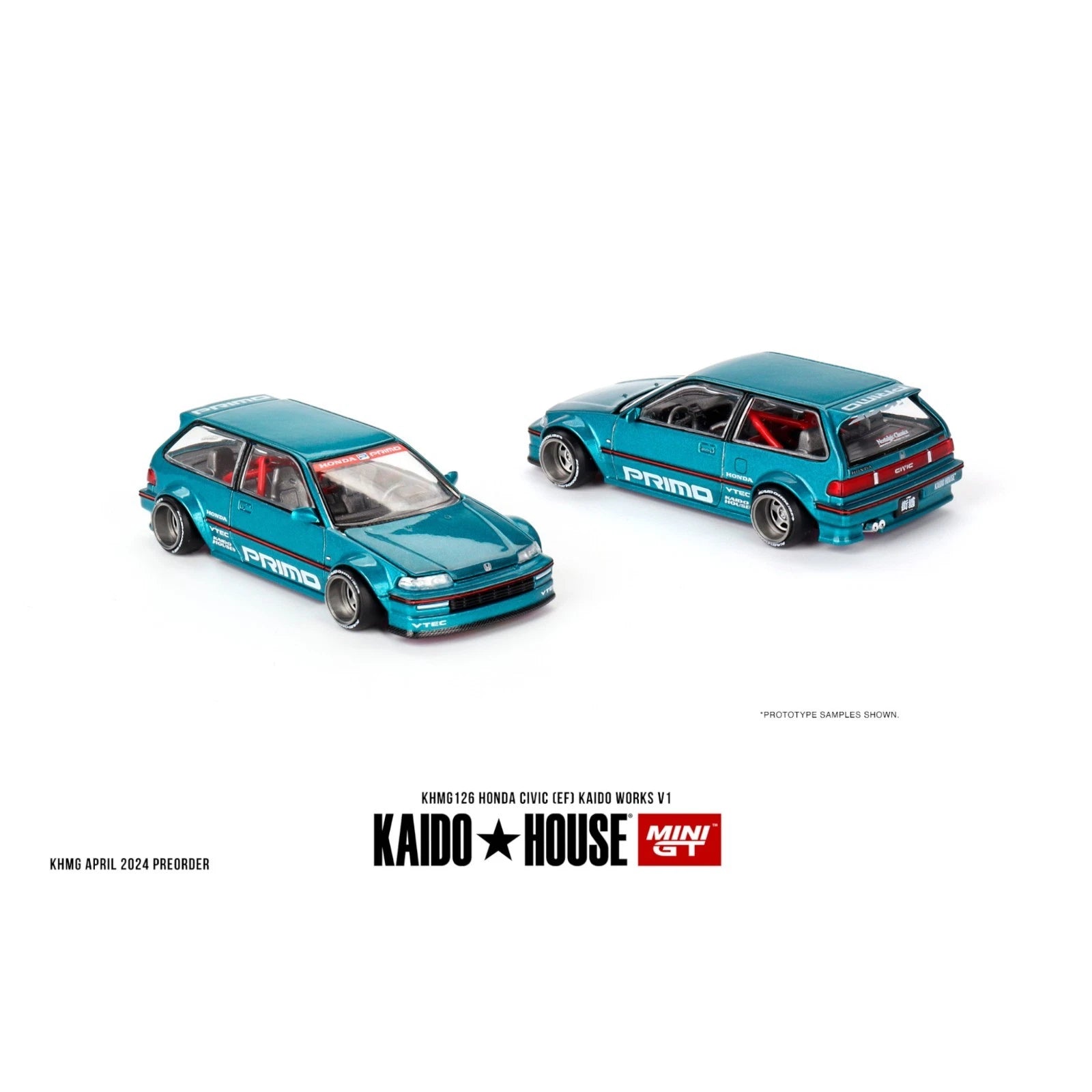 Honda Civic (EF) Kaido Works V1 '87 1:64