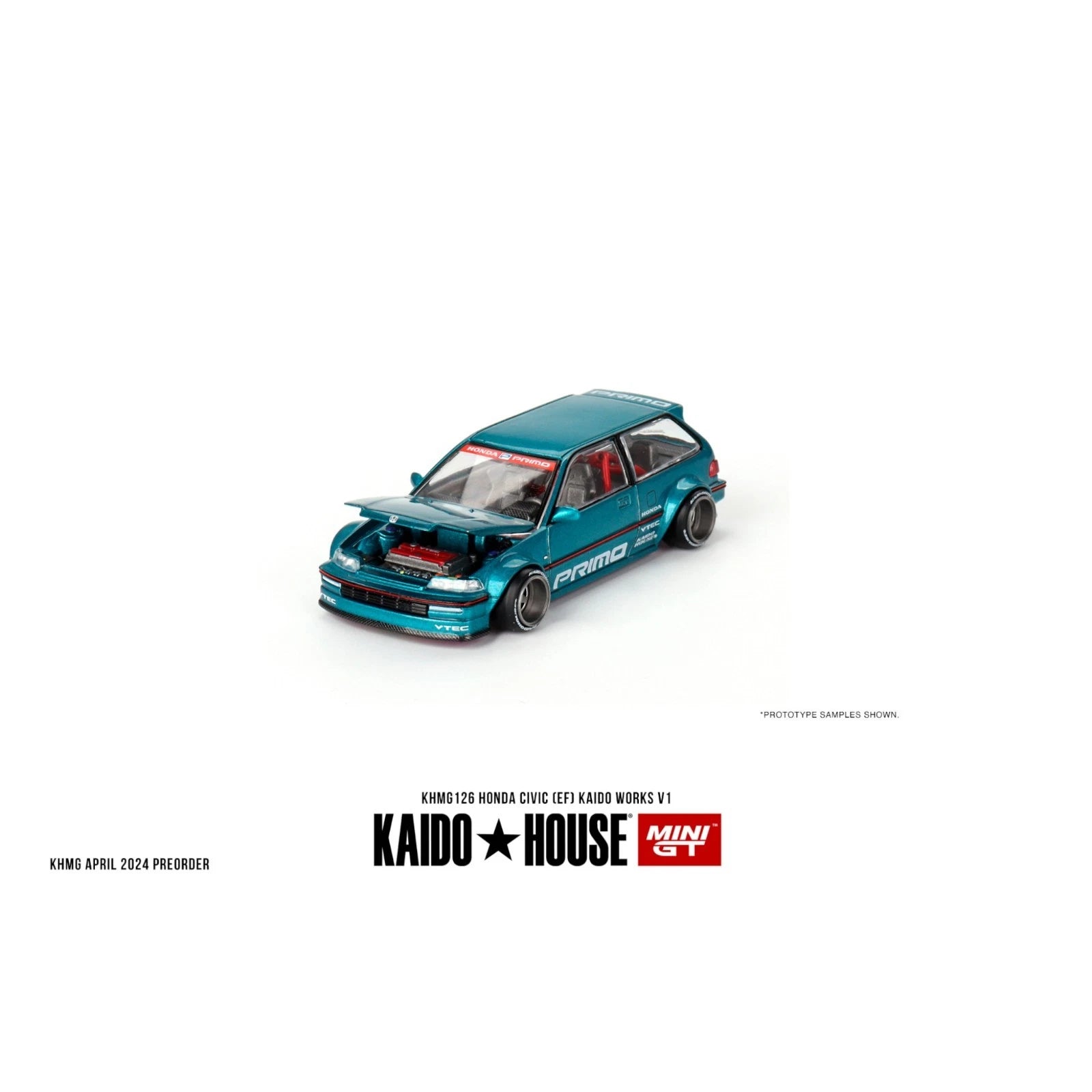 Honda Civic (EF) Kaido Works V1 '87 1:64
