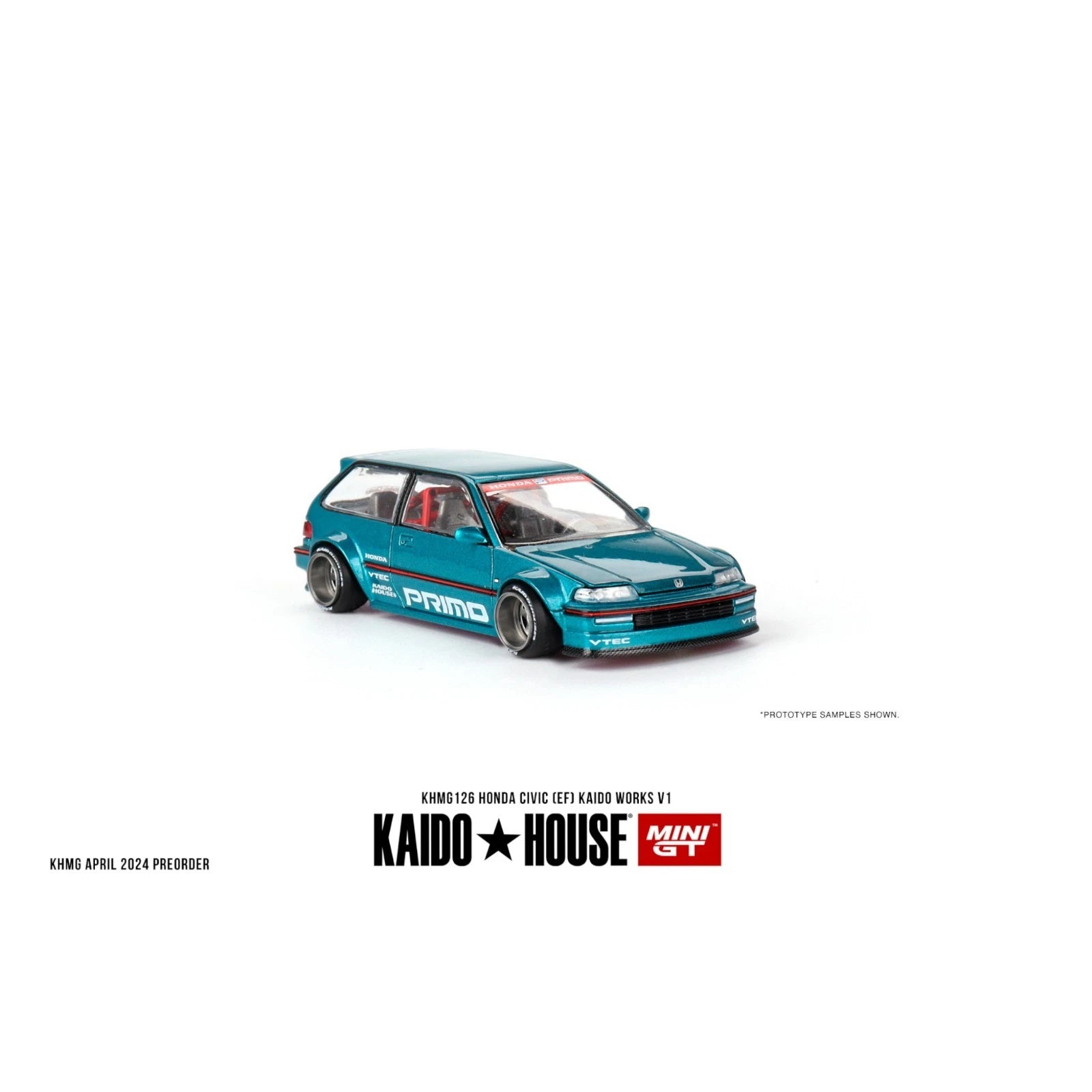 Honda Civic (EF) Kaido Works V1 '87 1:64