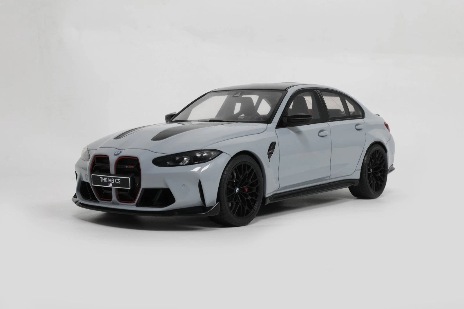 BMW M3 CS M '24, grijs (Brooklyn grey) 1:18