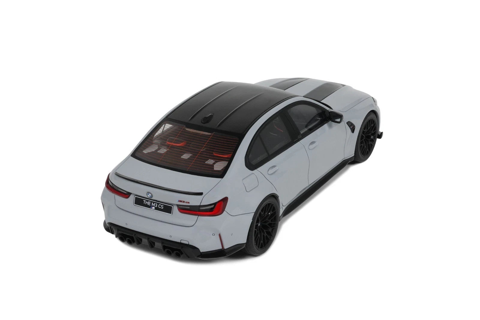 BMW M3 CS M '24, grijs (Brooklyn grey) 1:18