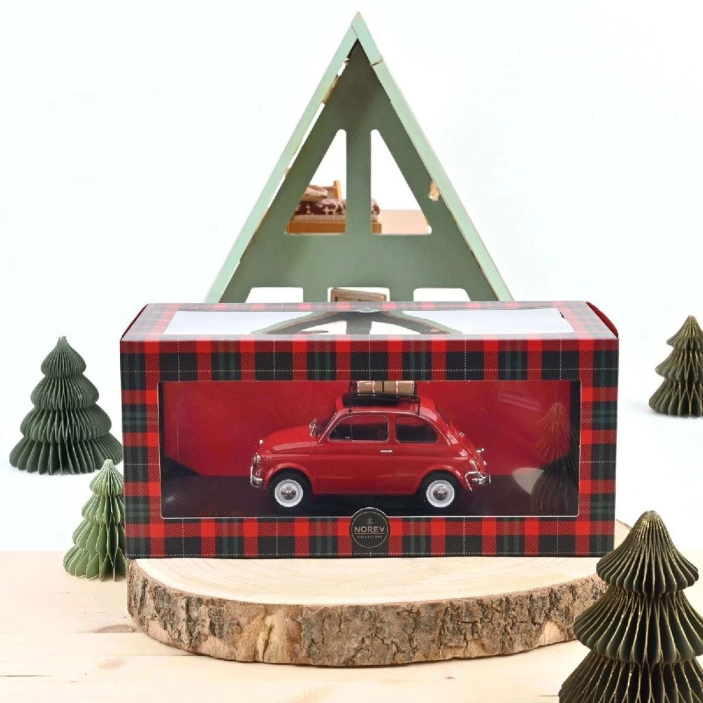 FIAT 500 L 1968 CHRISTMAS EDITION PACK 1:18 NOREV