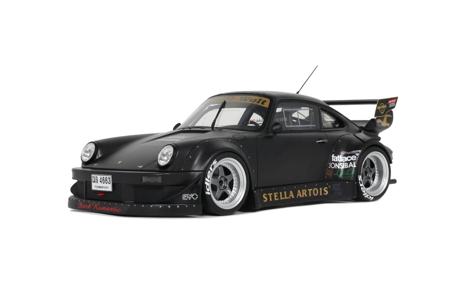 Porsche 911 RWB Stella Artois '10, zwart 1:18