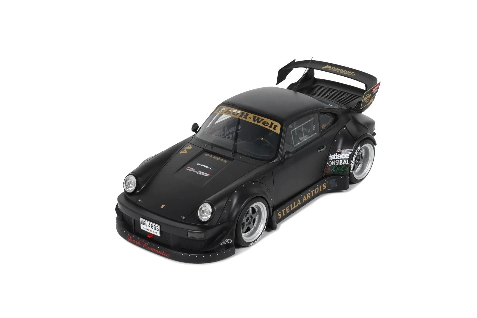 Porsche 911 RWB Stella Artois '10, zwart 1:18