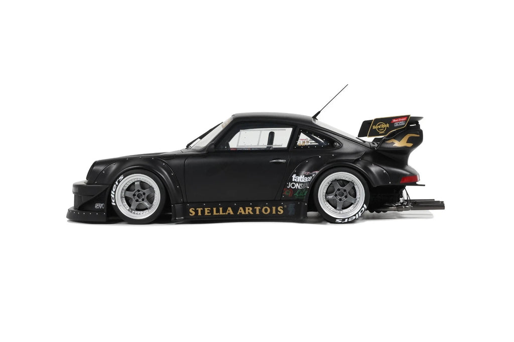 Porsche 911 RWB Stella Artois '10, zwart 1:18