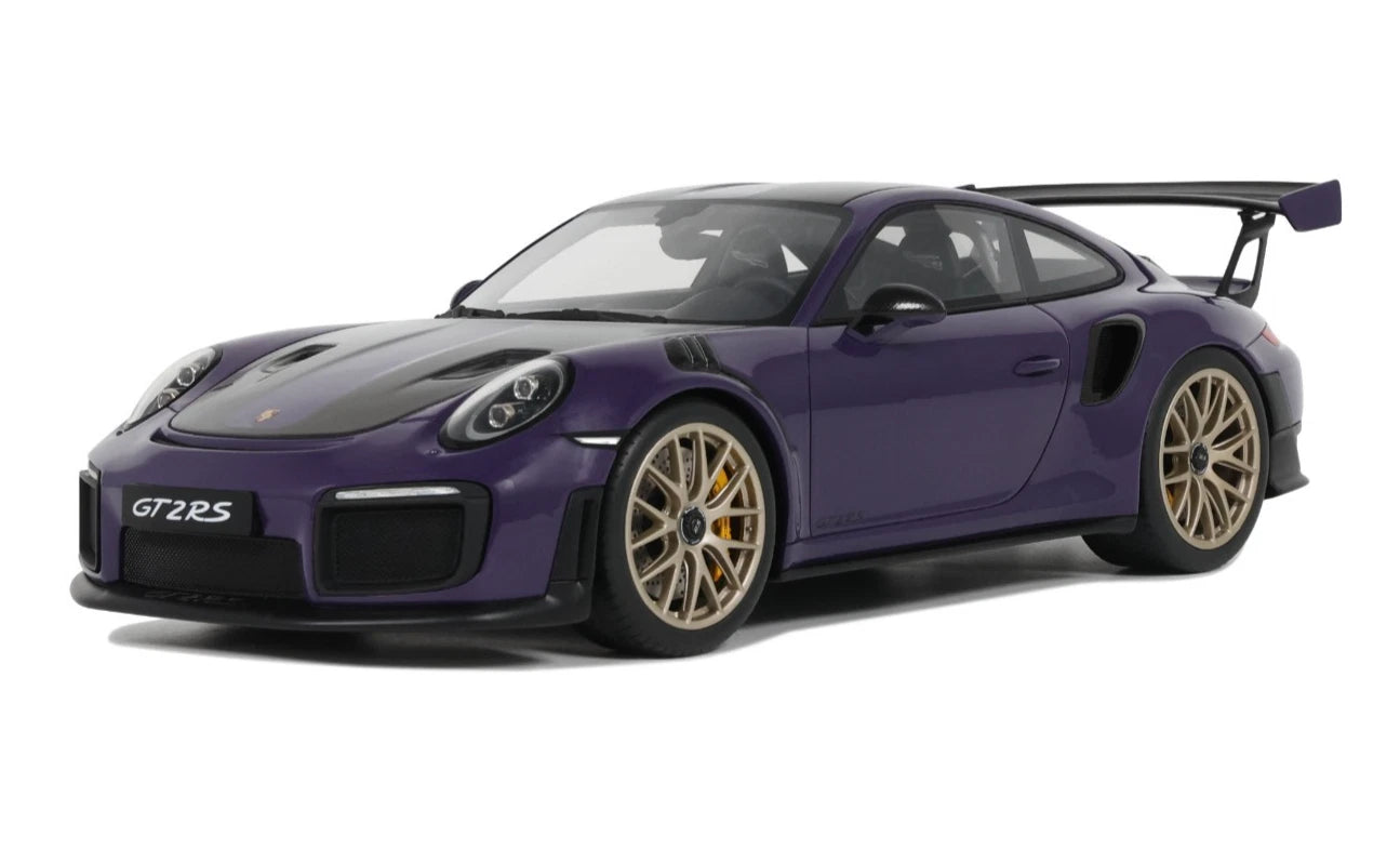 Porsche 911 (991.2) GT2 RS '21, paars (Ultraviolet) 1:18