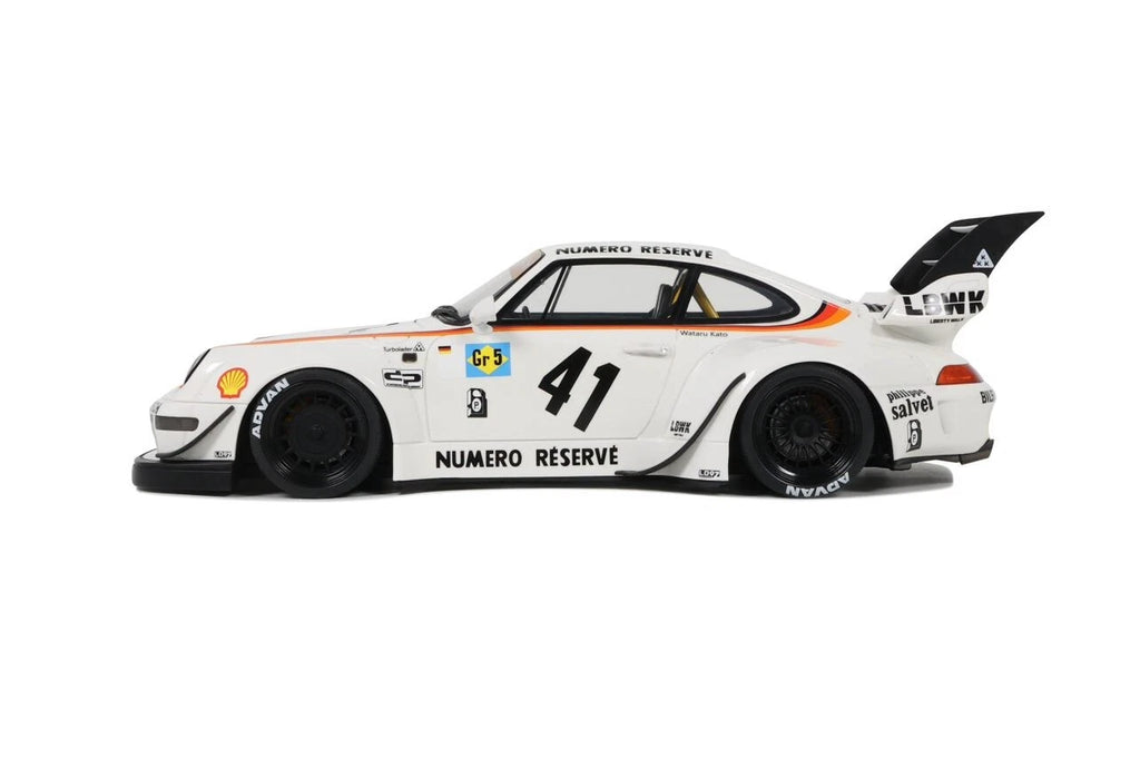 Porsche 911 RWB Bodykit Kato-San, wit 1:18