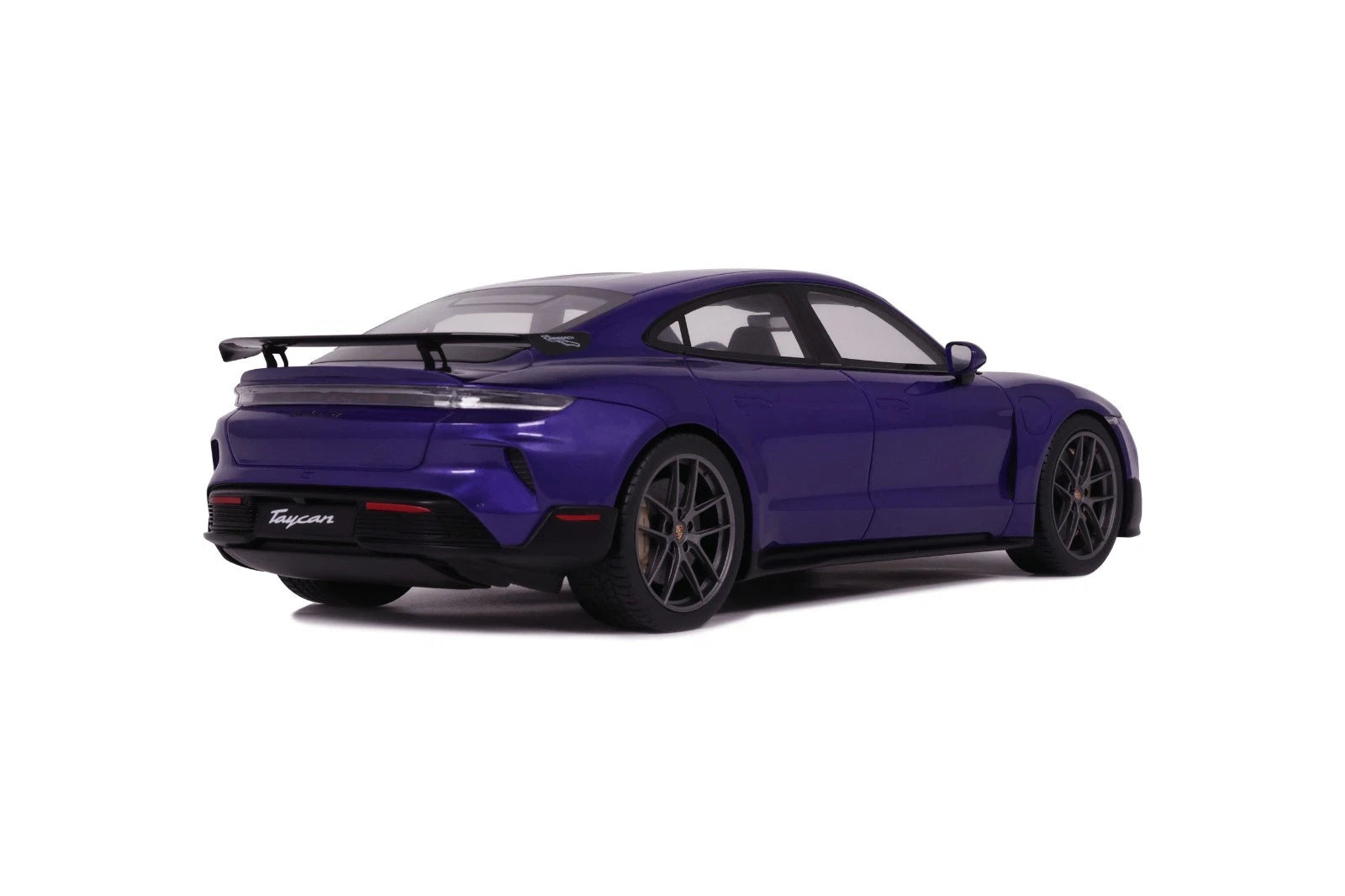 Porsche Taycan Turbo GT Weissach Package purple sky metallic 1:18
