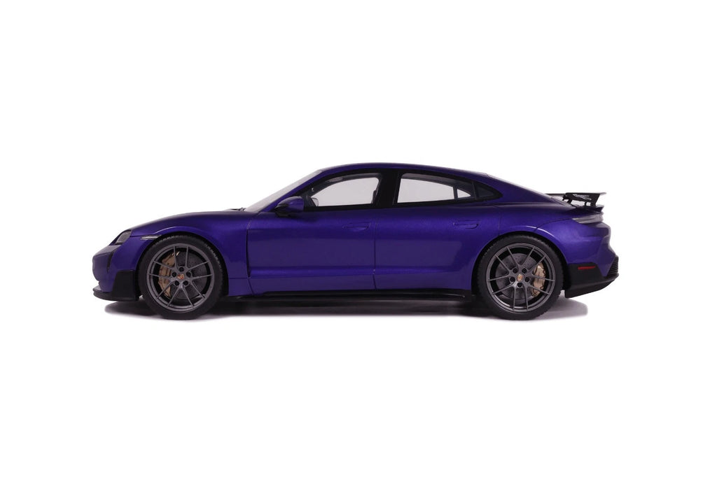 Porsche Taycan Turbo GT Weissach Package purple sky metallic 1:18