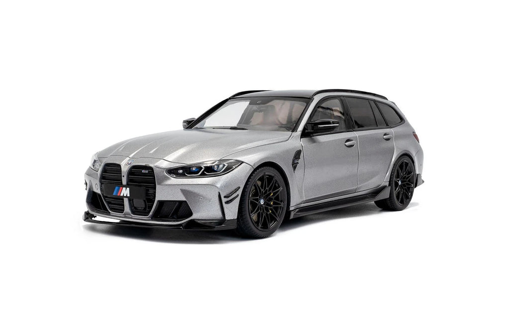 BMW M3 Touring (G81) + performance parts '24, grijs metallic 1:18