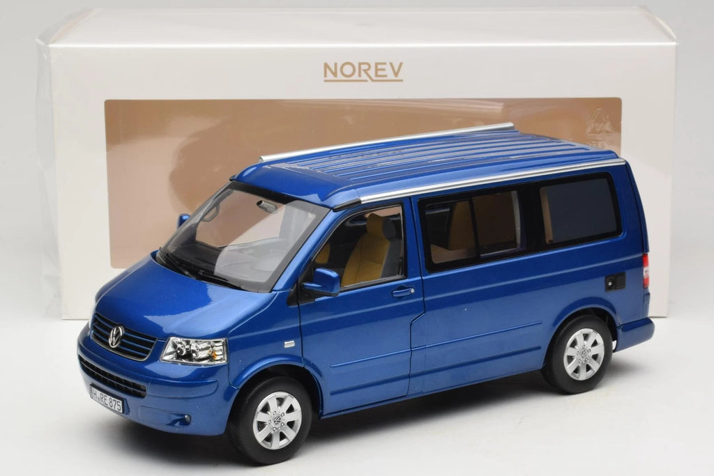 VW California 2003 Ravennablau metallic 1:18