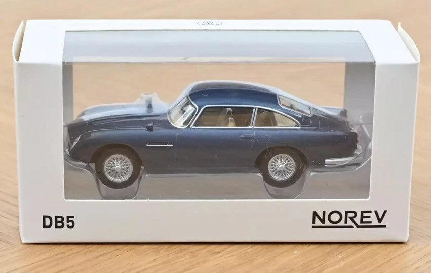 Aston Martin DB5 1963 Sierra Blue JET CAR Diecast Model C 1:43