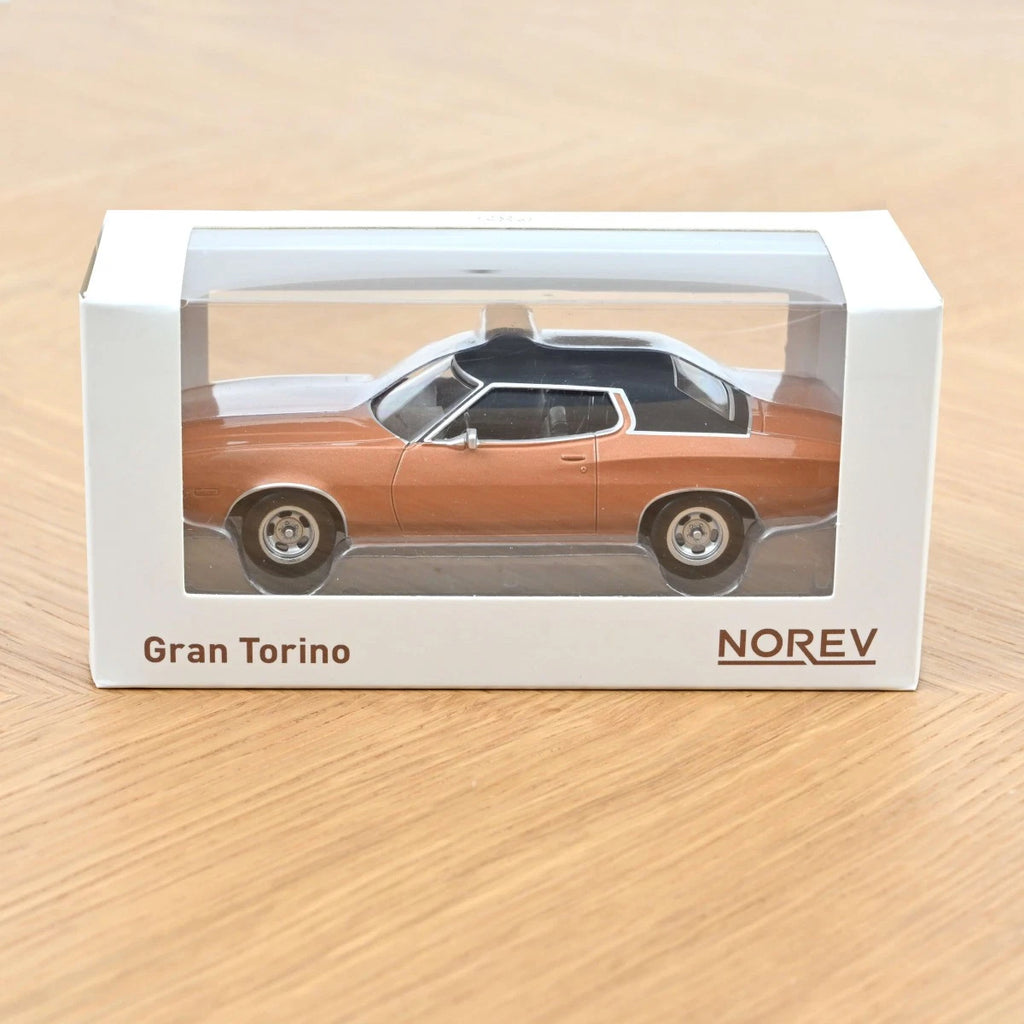 FORD GRAN TORINO - Brown - 1/43 Jet Car 1974 - Norev