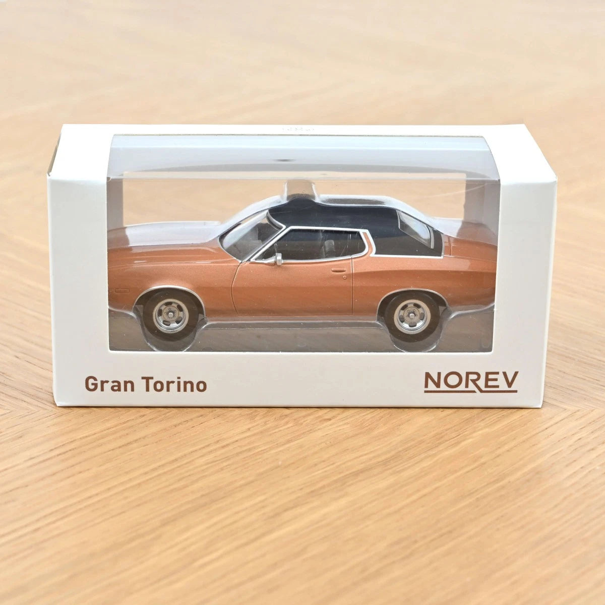 FORD GRAN TORINO - Brown - 1/43 Jet Car 1974 - Norev