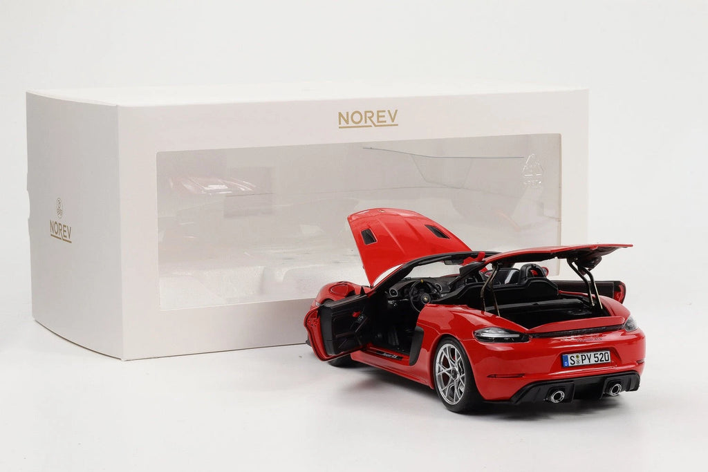 Porsche 718 Spyder RS 2023 Rood 1:18