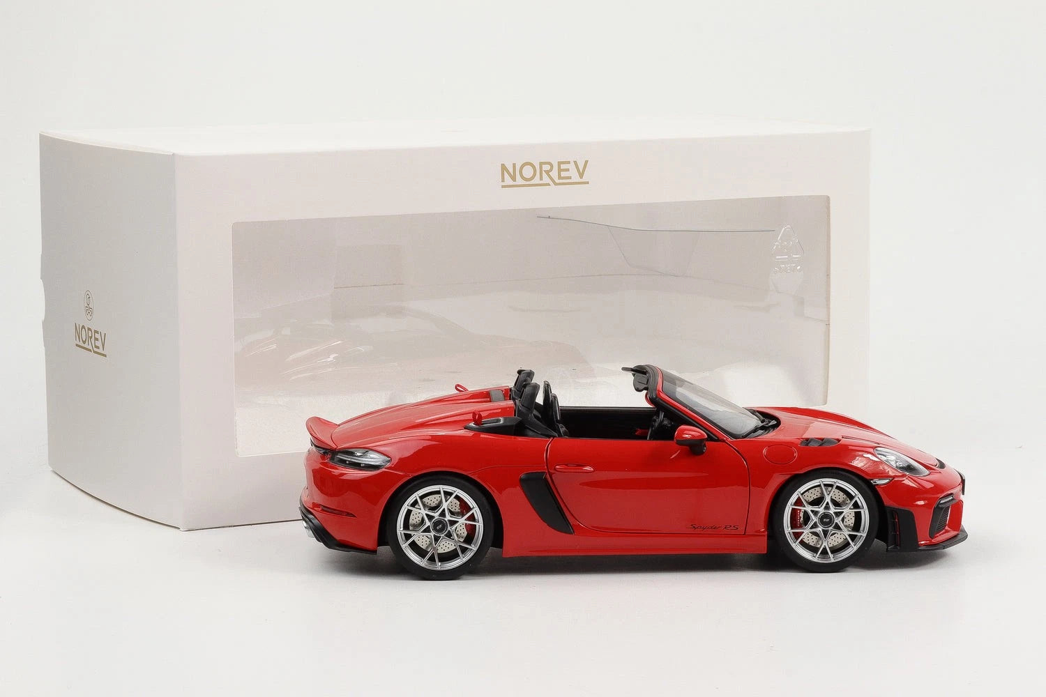 Porsche 718 Spyder RS 2023 Rood 1:18
