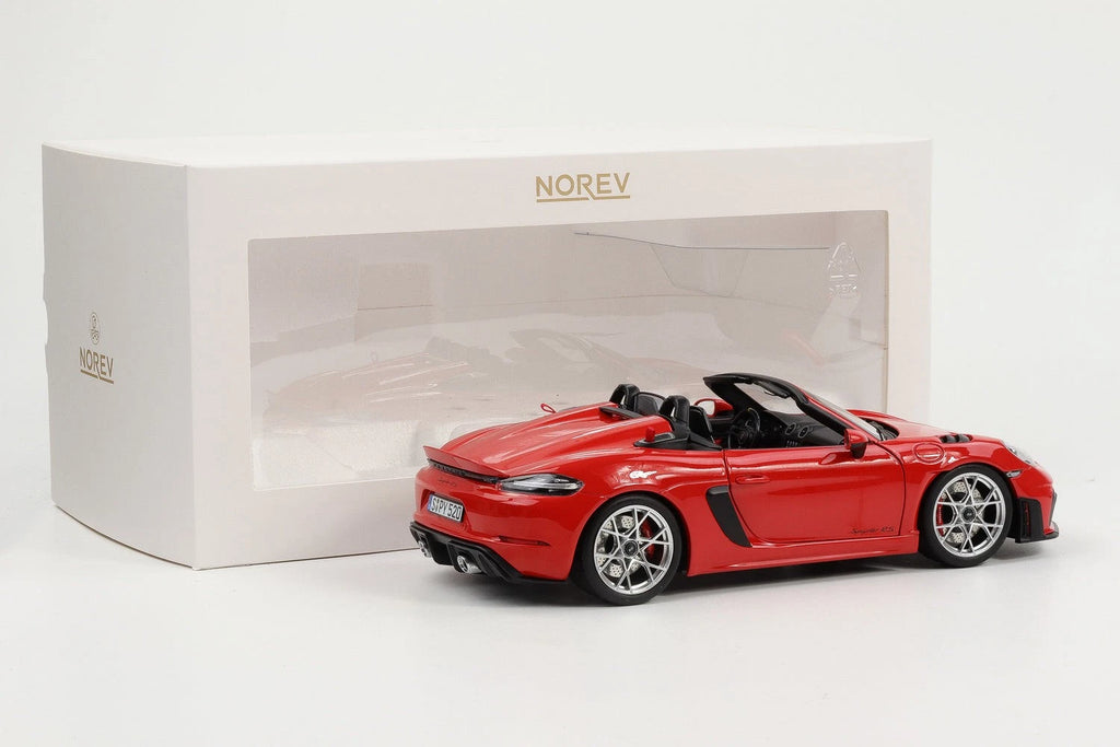 Porsche 718 Spyder RS 2023 Rood 1:18