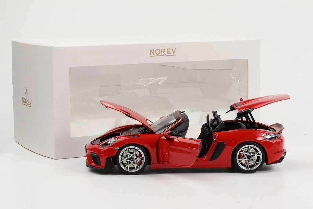 Porsche 718 Spyder RS 2023 Rood 1:18